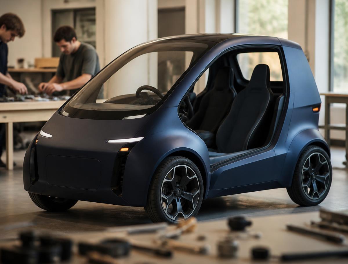 Electric Microcars prototype built by a VJ Hub incubatee team