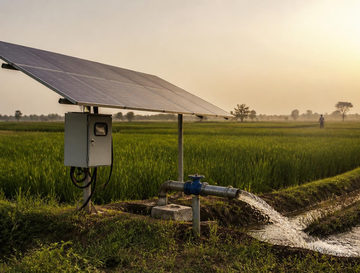 AI-based PV Water Pumps prototype built by a VJ Hub incubatee team